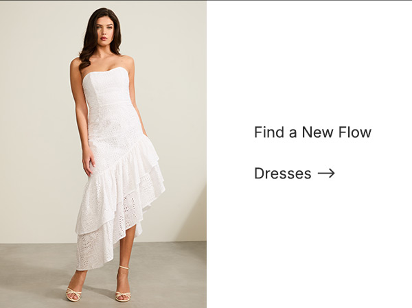 Shop dresses for the season.