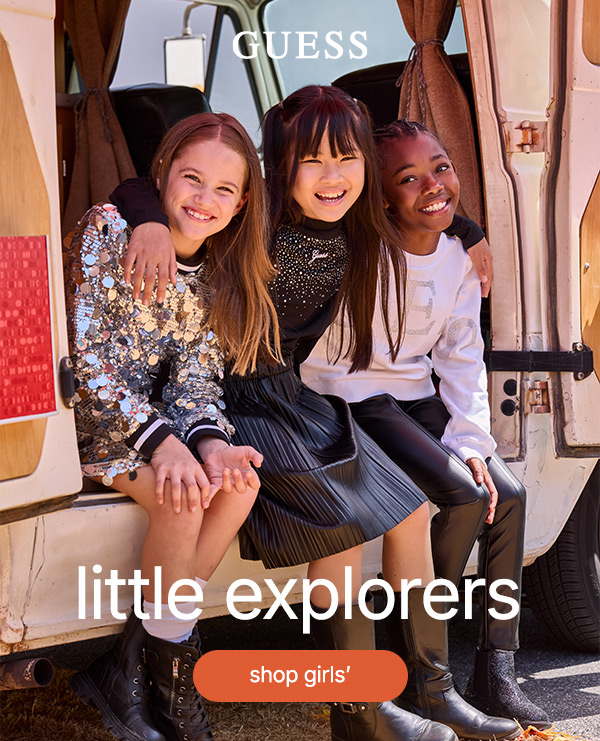 Shop cute girls’ styles that they can wander and wonder in.