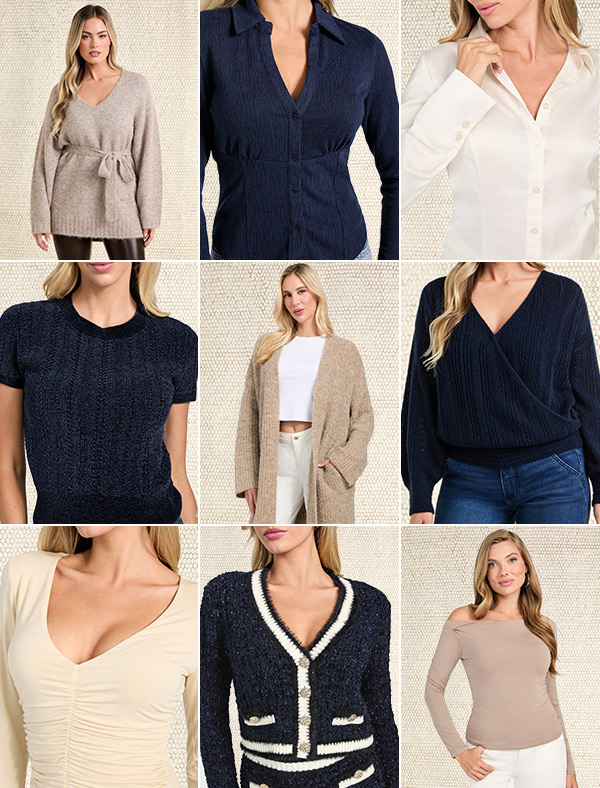 Shop all fall tops and sweaters for the season. 