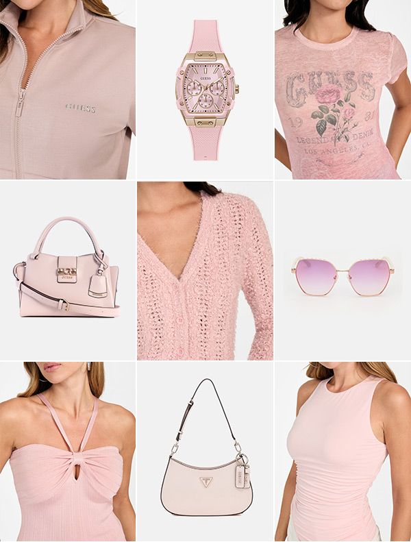 Shop all things pink.