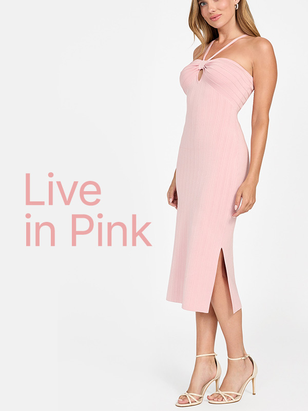 Everything is brighter in pink. Shop everything pink now.