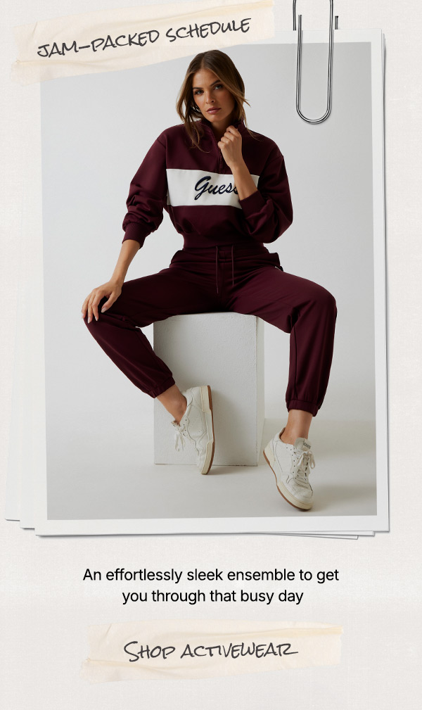 You’ve got a jam-packed schedule, and we’ve got just the right active ensemble to get you 