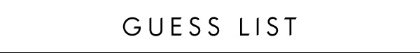 <<GUESS LIST LOGO>>
