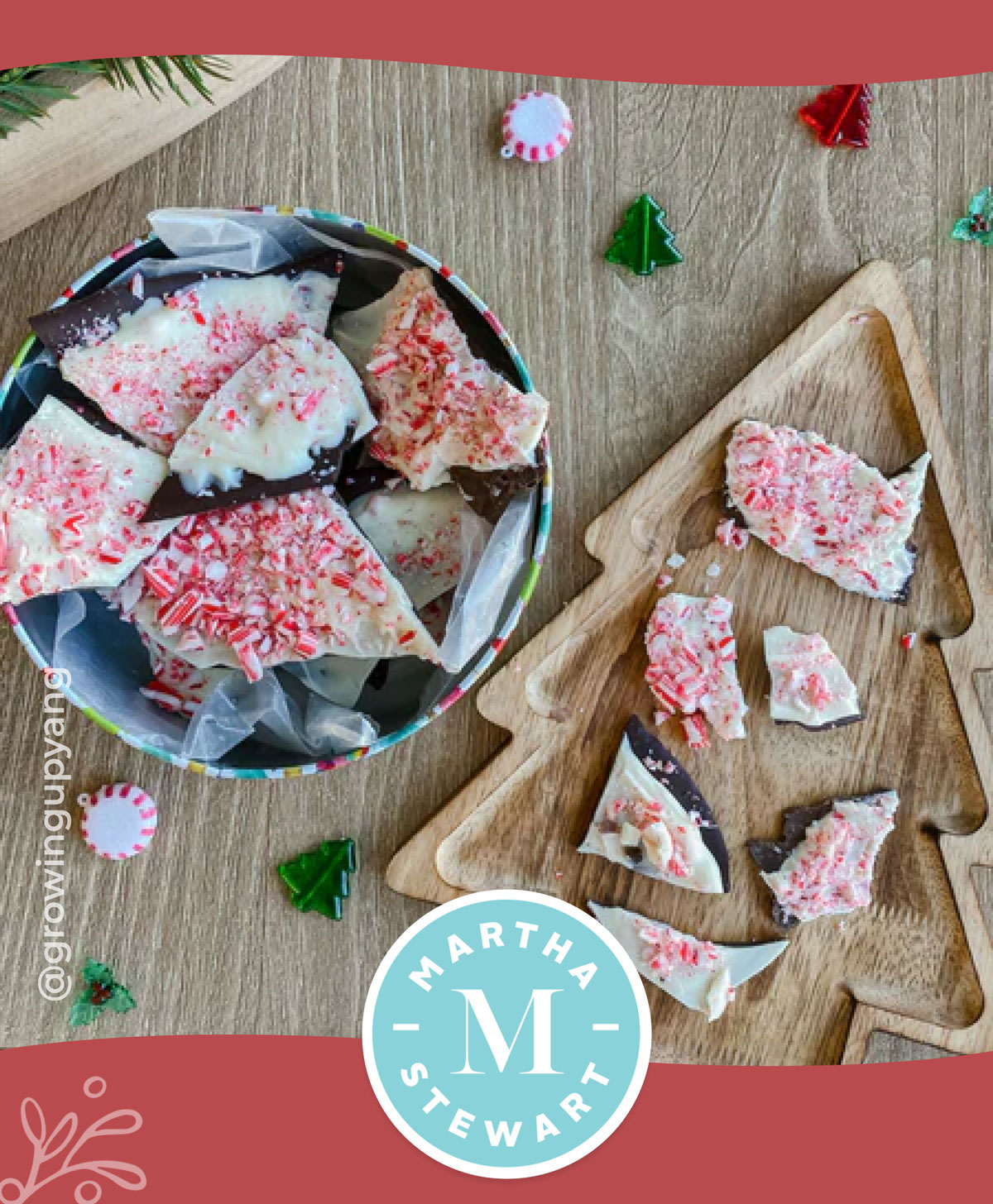 From the Archives: Popular Kids' Candy Cane Bark Recipe by Martha Stewart