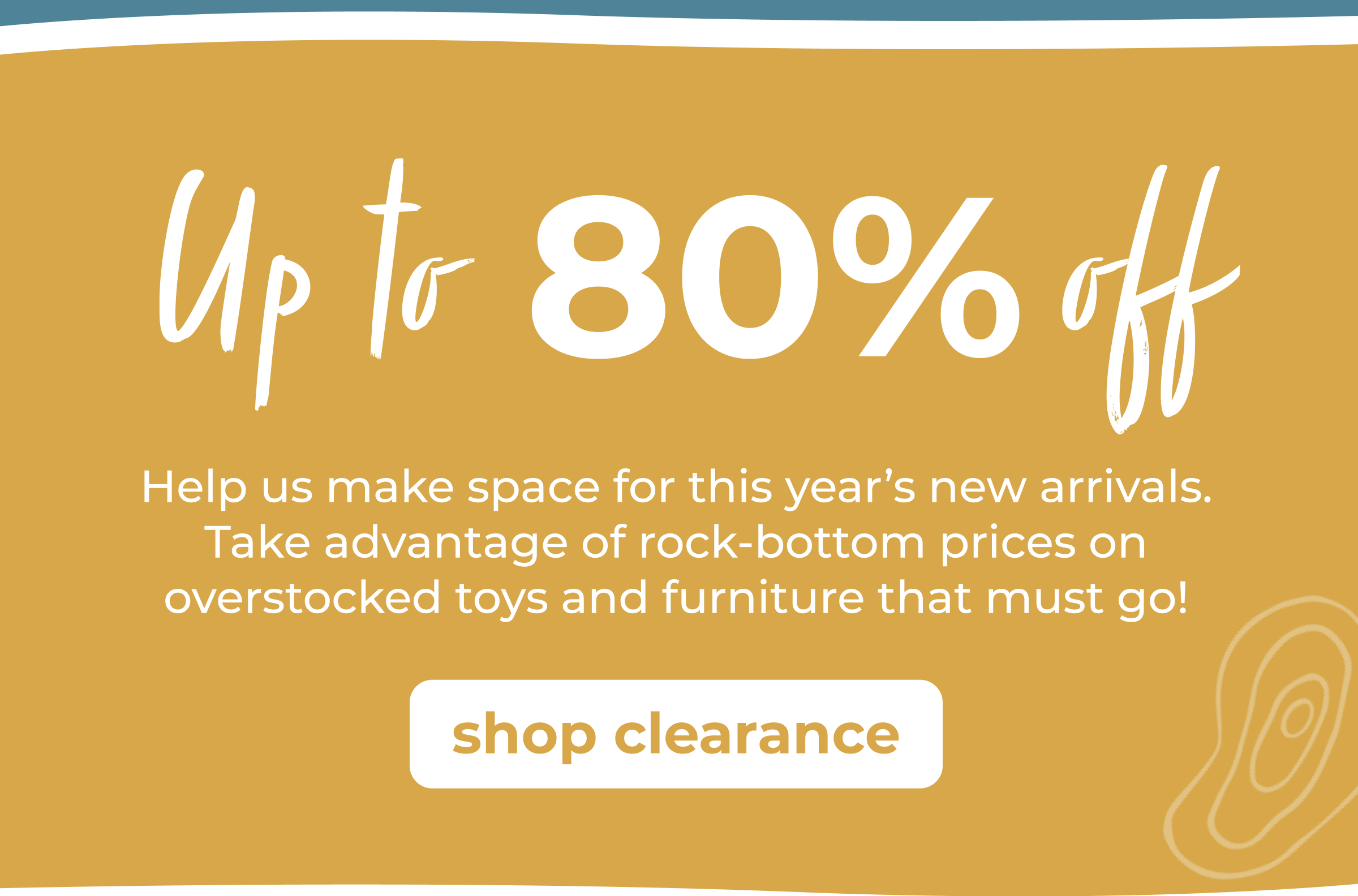 Shop clearance and save up to 80%