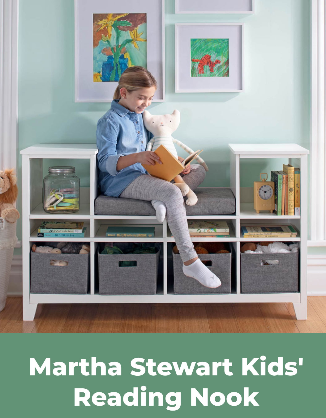 Martha Stewart Kids' Reading Nook
