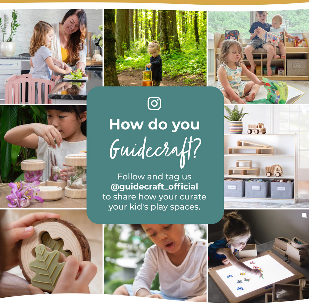 Follow and tag us @guidecraft_official