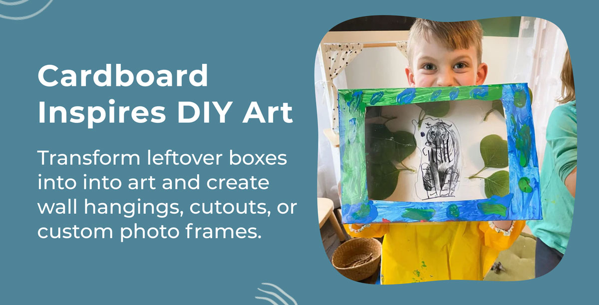 7 Fun Craft Ideas for Kids Using Leftover Holiday Cardboard