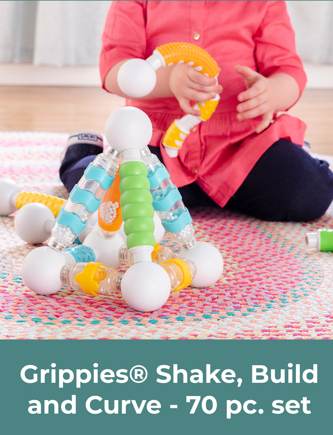 Grippies® Shake, Build and Curve - 70 pc. set