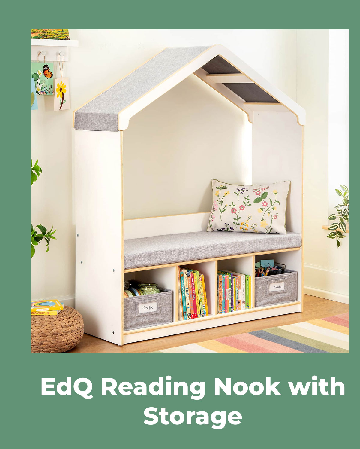 EdQ Reading Nook with Storage