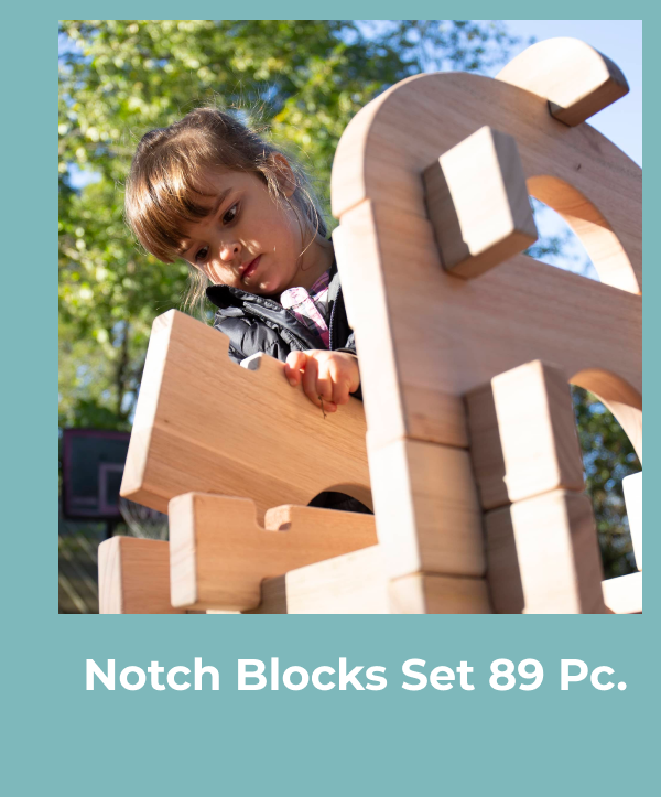 Notch Blocks Set 89 Pc.