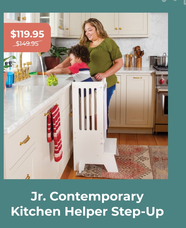 Jr. Contemporary Kitchen Helper Step-Up