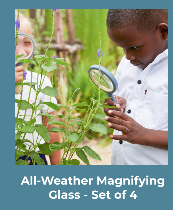 All-Weather Magnifying Glass - Set of 4