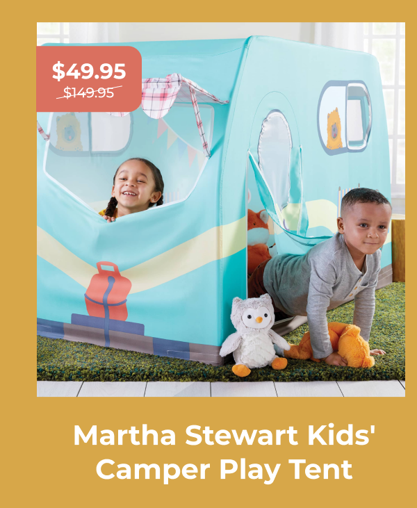Martha Stewart Kids' Camper Play Tent