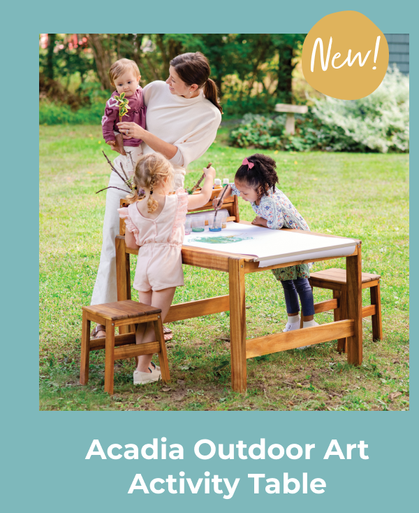 Acadia Outdoor Art Activity Table