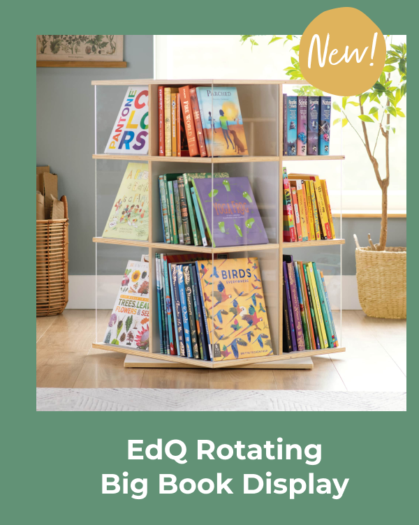 EdQ Rotating Big Book Display