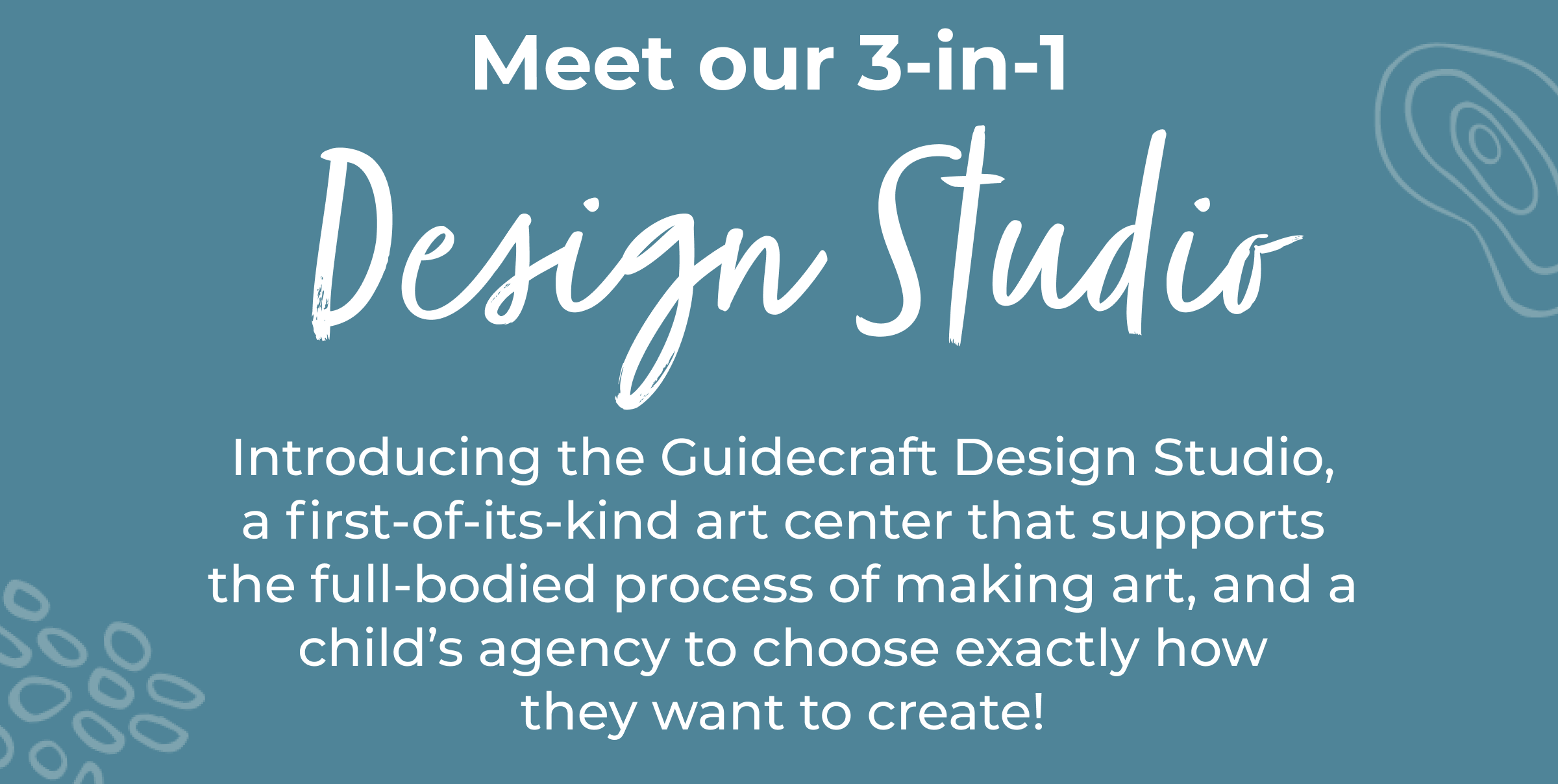 Introducing the New Guidecraft Design Studio