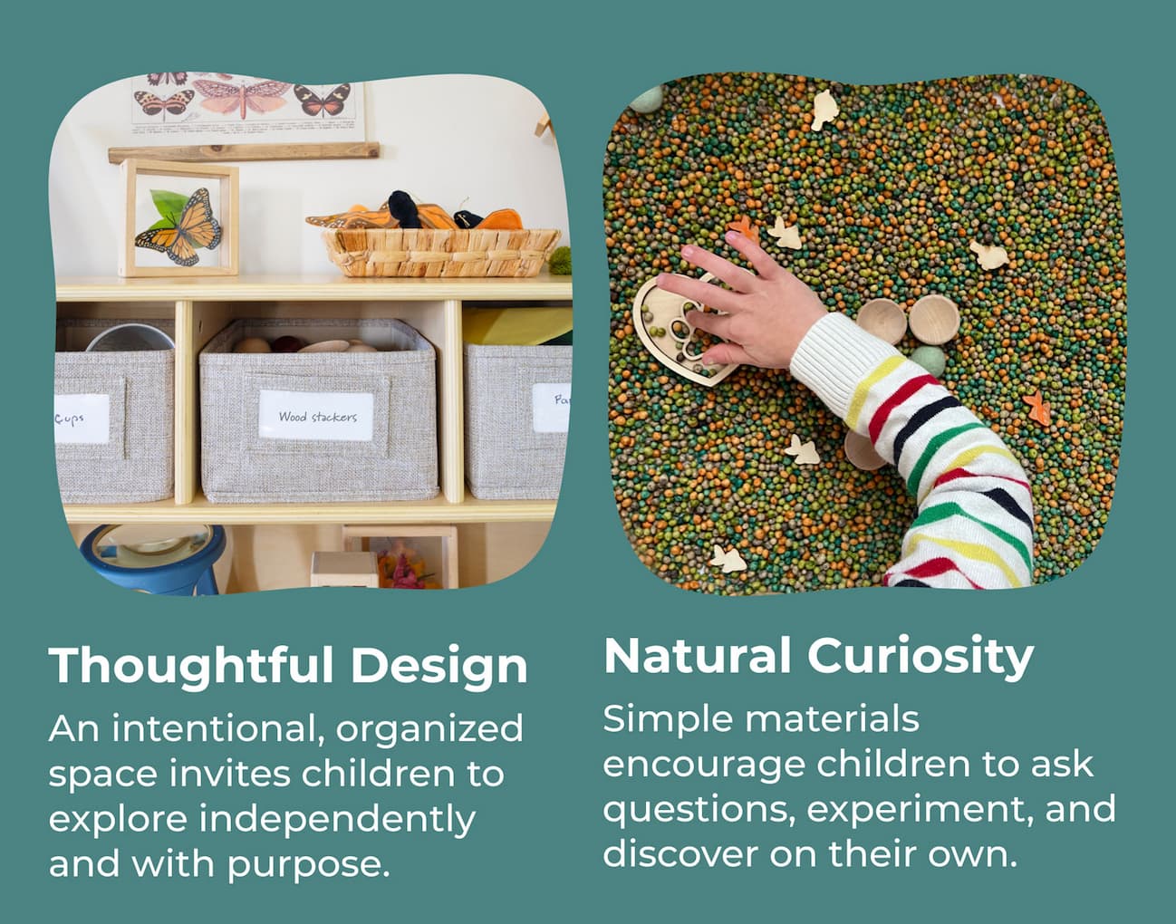 Self-Serve Sensory Play for Child-Led Exploration
