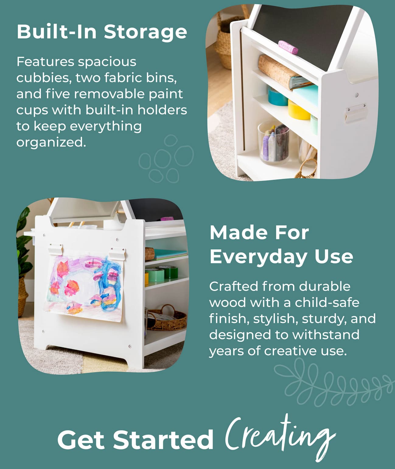 Meet The New Desk To Easel Art Cart 