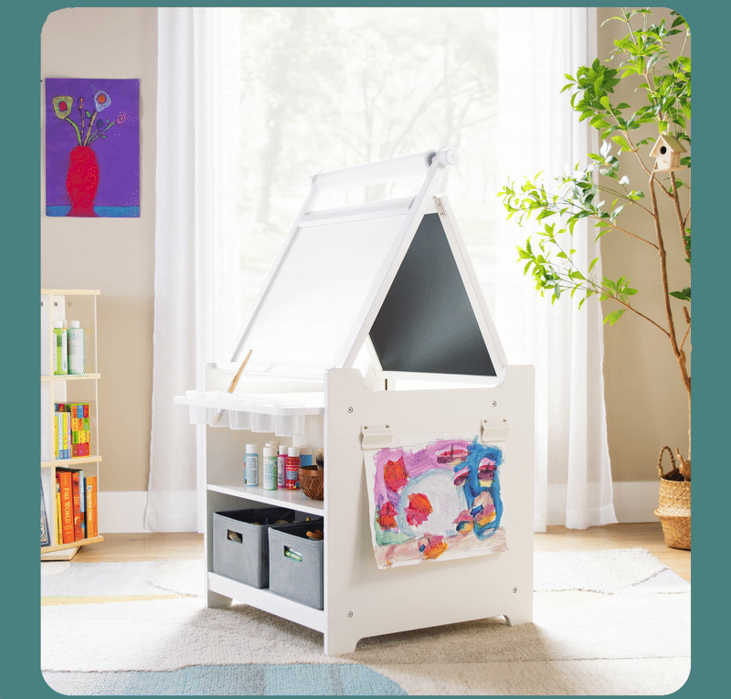 Meet The New Desk To Easel Art Cart 
