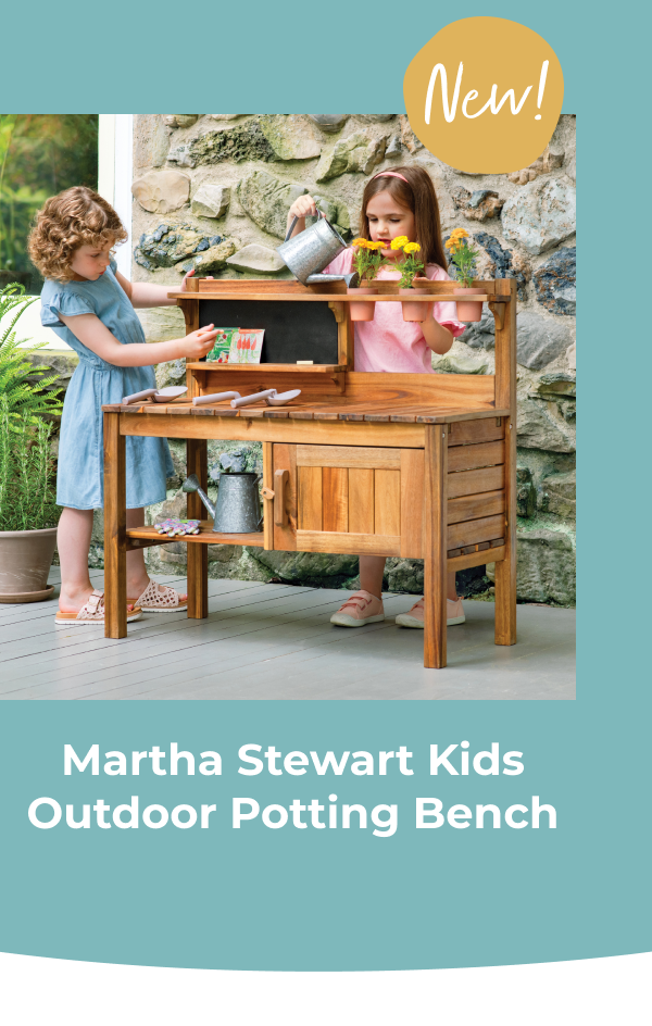 Martha Stewart Kids Outdoor Potting Bench