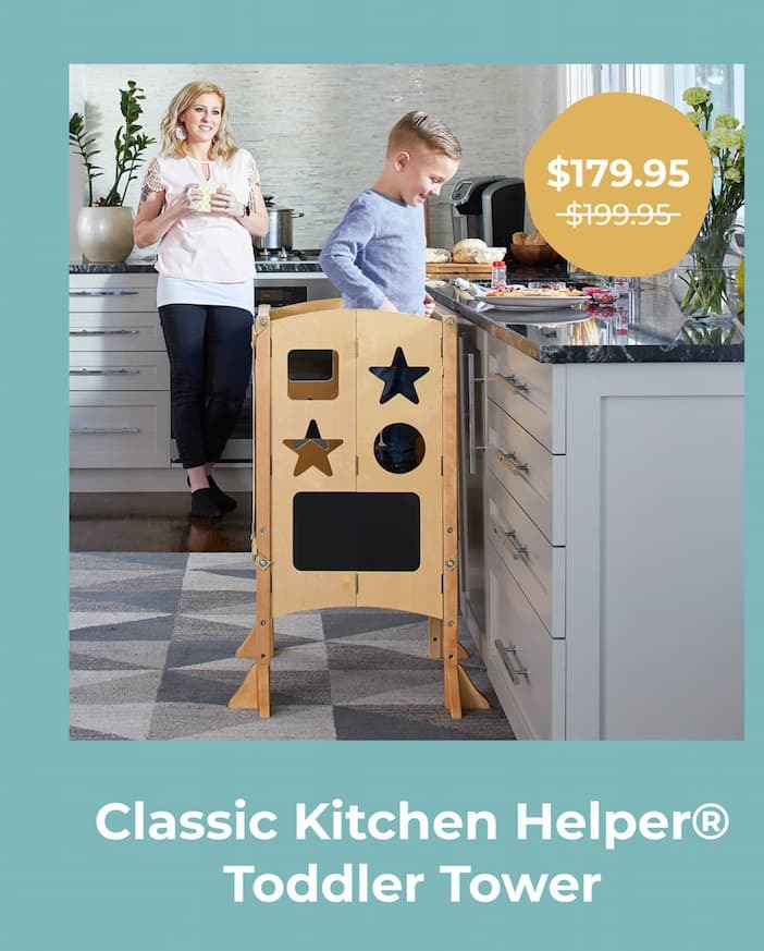 Guidecraft Classic Kitchen Helper® Toddler Tower