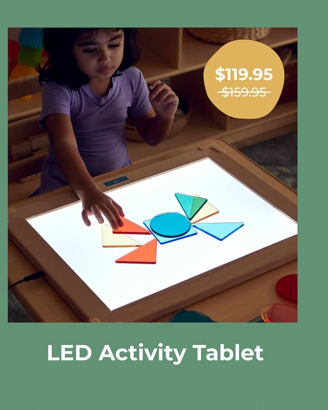 Guidecraft LED Activity Tablet