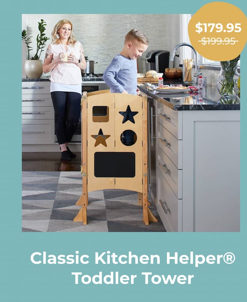 Guidecraft Classic Kitchen Helper® Toddler Tower