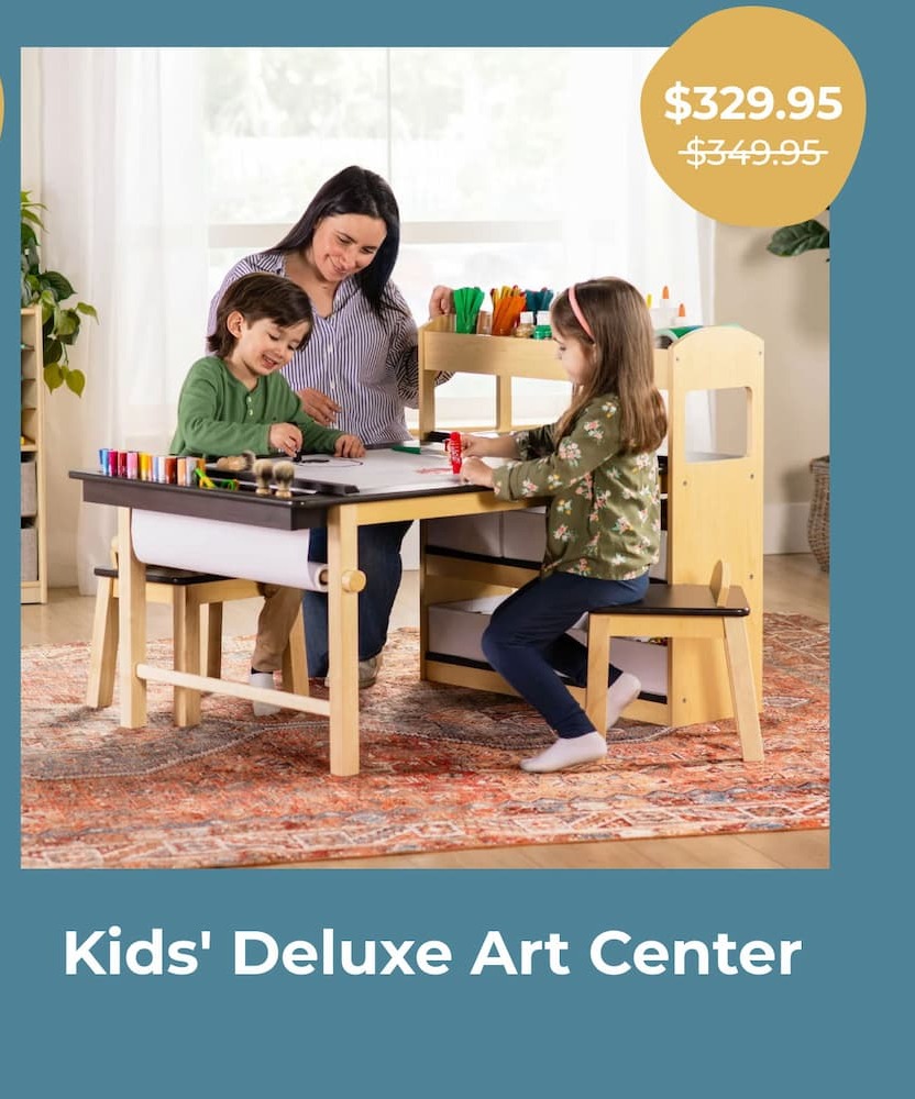 Guidecraft Deluxe Art Center