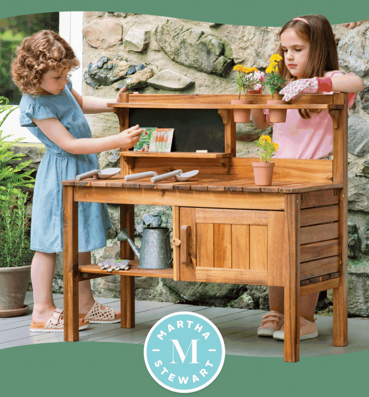 Meet the Martha Stewart Outdoor Potting Bench