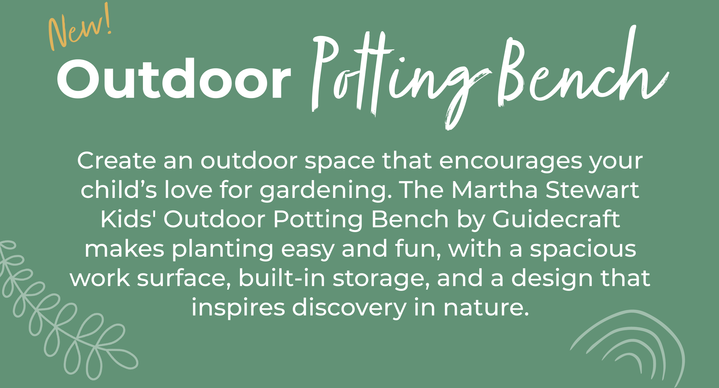 Meet the Martha Stewart Outdoor Potting Bench