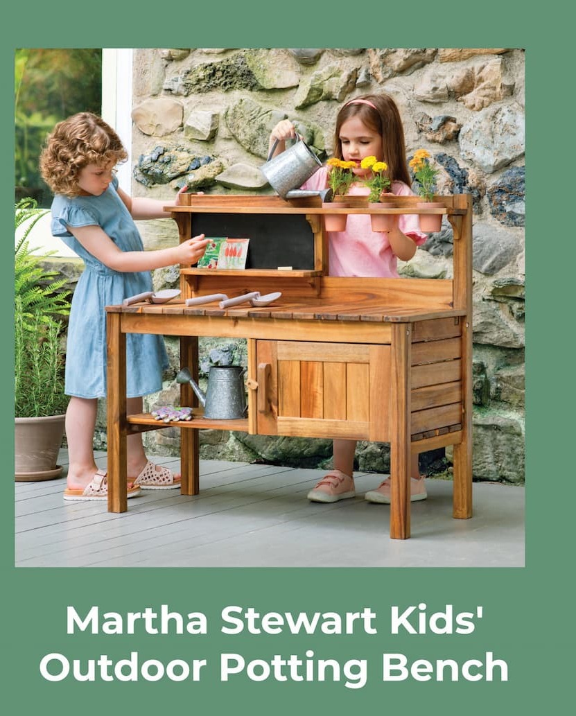Martha Stewart Kids' Outdoor Potting Bench