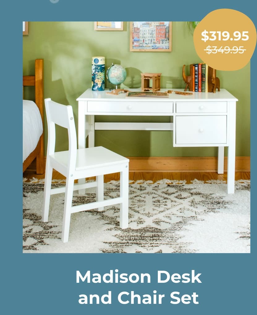 Madison Desk and Chair Set