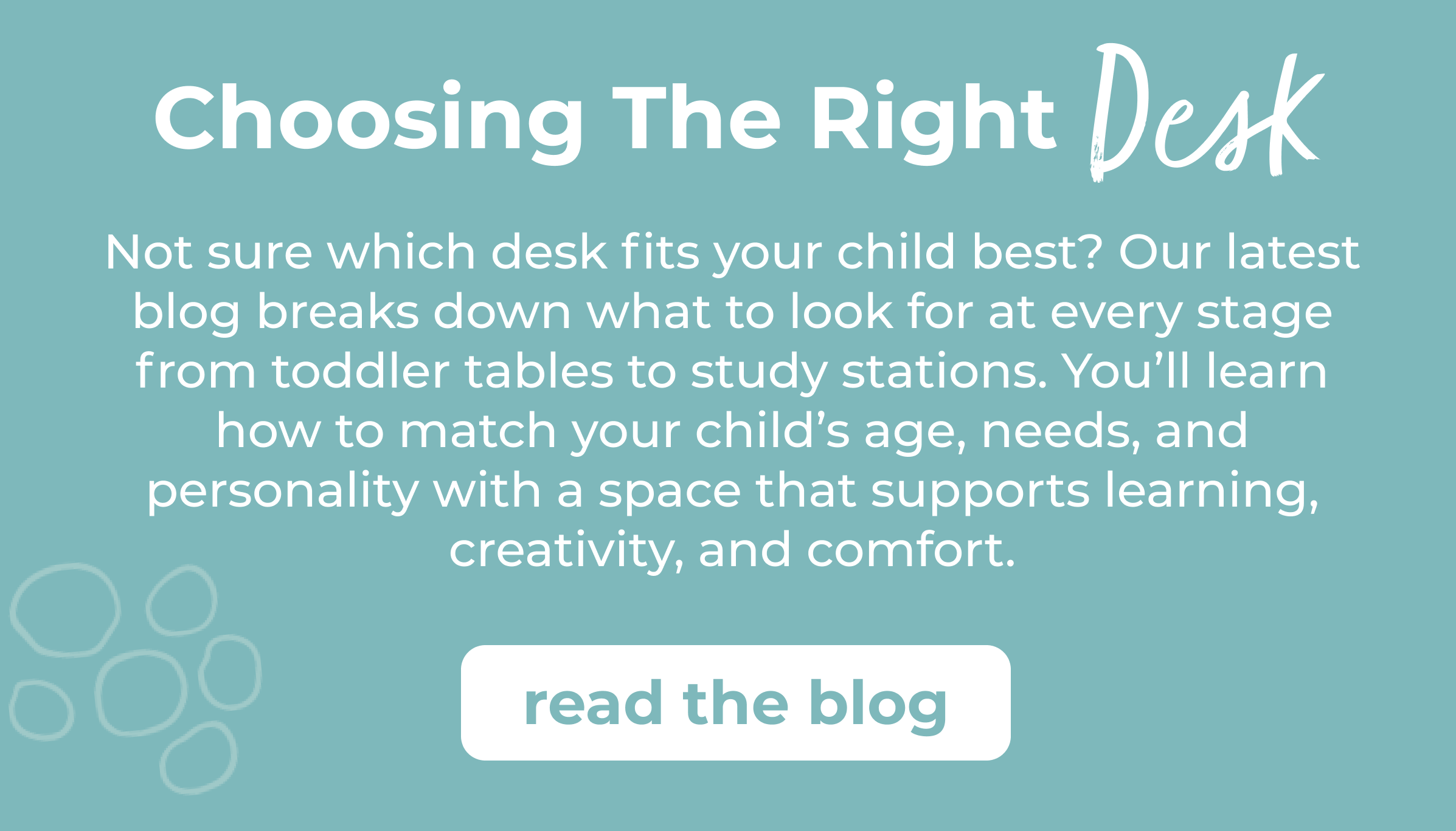 How to Choose the Right-Size Desk, Table and Chair for Your Child