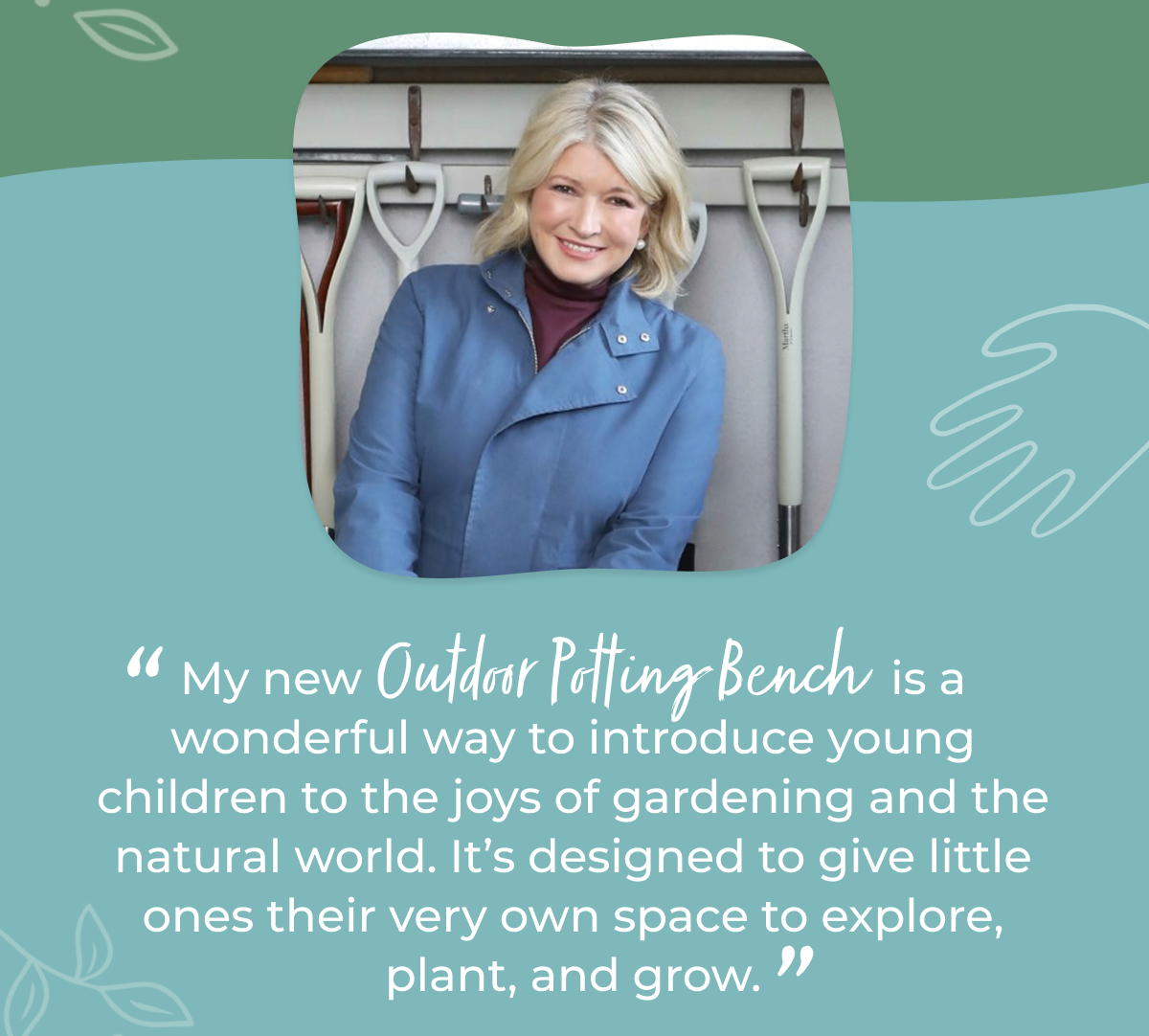 Shop the Martha Stewart Kids' Outdoor Potting Bench