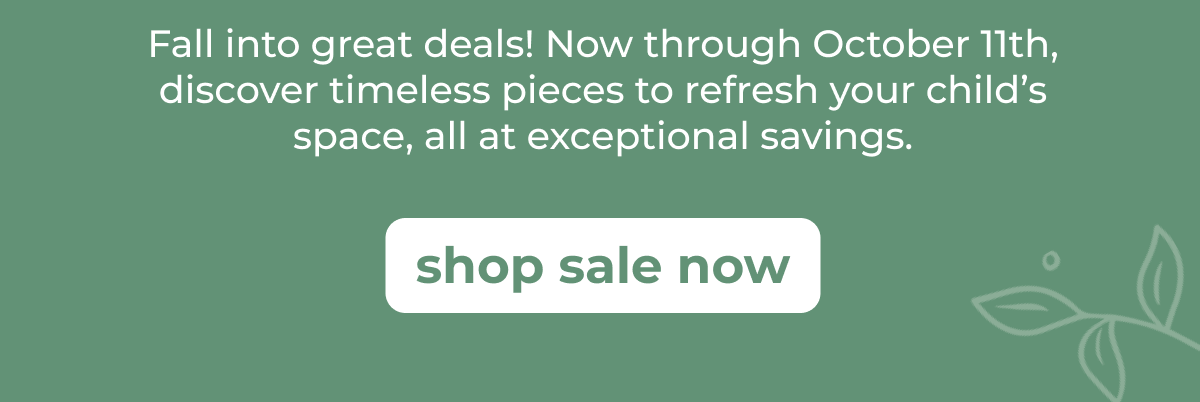 Fall Sale Starts Now!