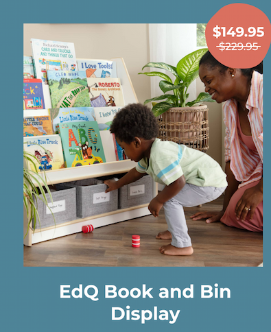 EdQ Book and Bin Display