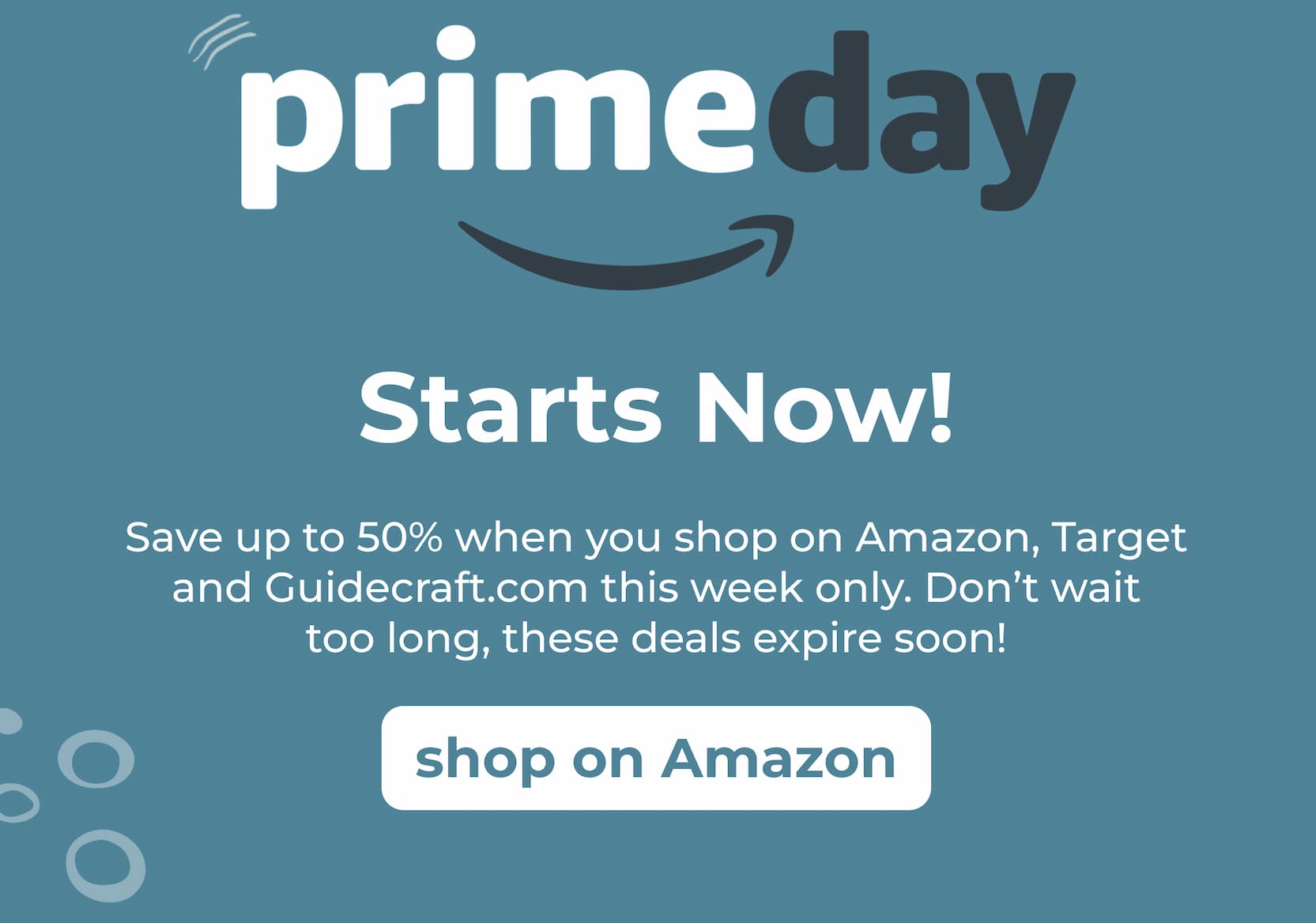Save Up To 50% On Amazon Prime Day Deals! 