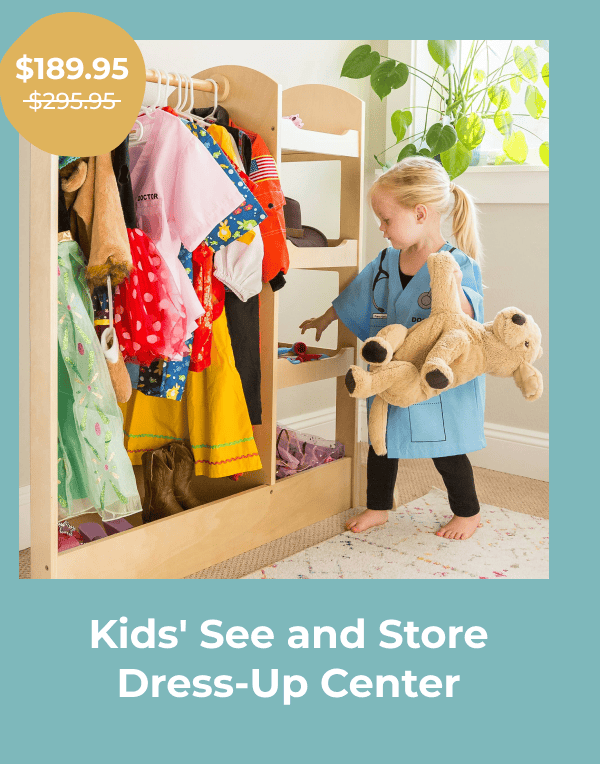 Kids' See and Store Dress-Up Center