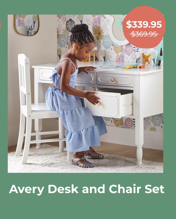 Avery Desk and Chair Set