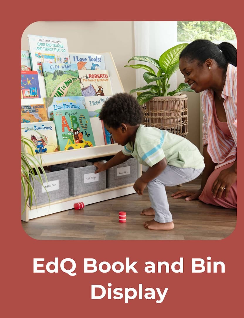 EdQ Book and Bin Display