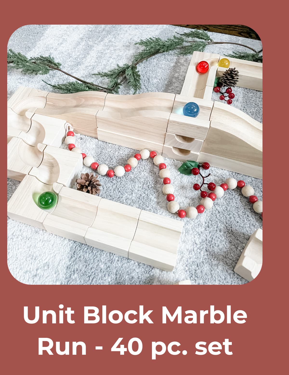 Unit Block Marble Run - 40 pc. set