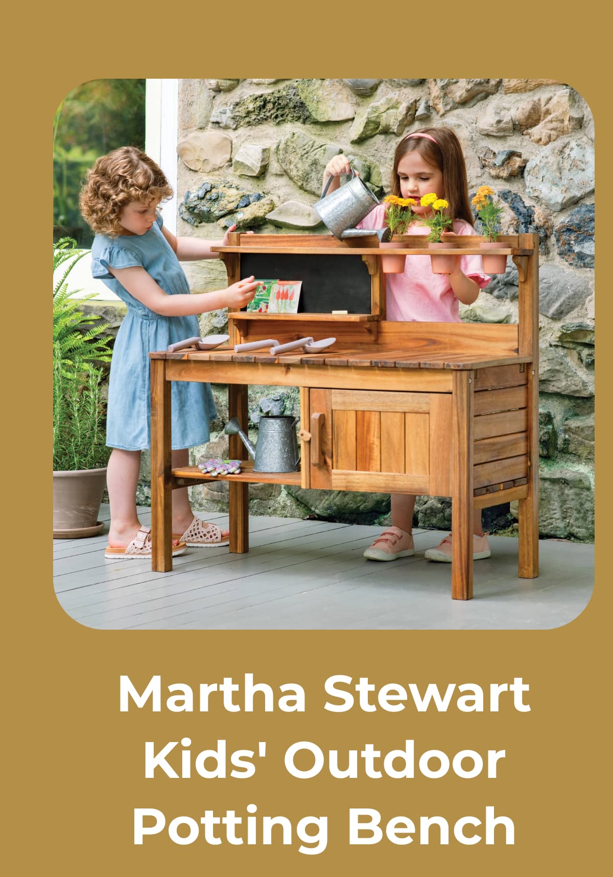 Martha Stewart Kids' Outdoor Potting Bench