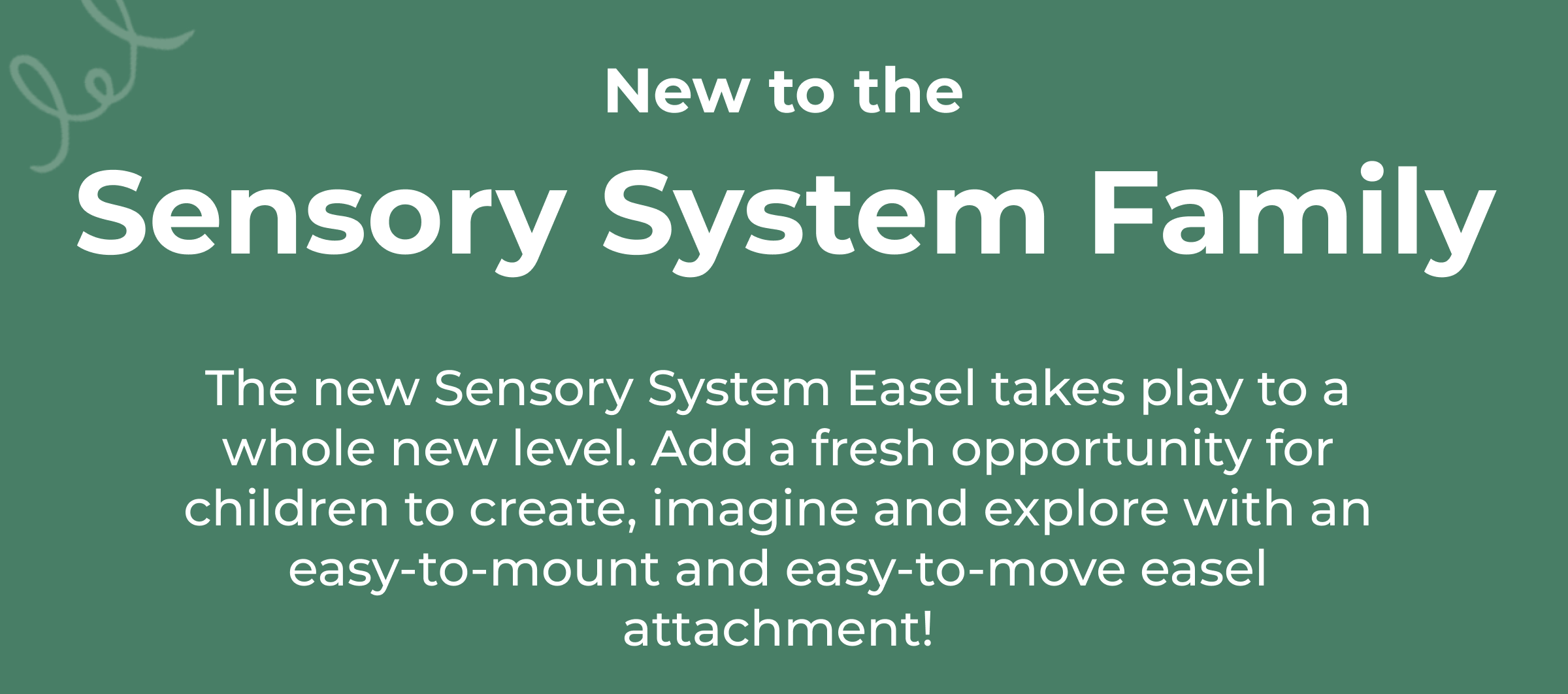 Introducing the Sensory System Easel