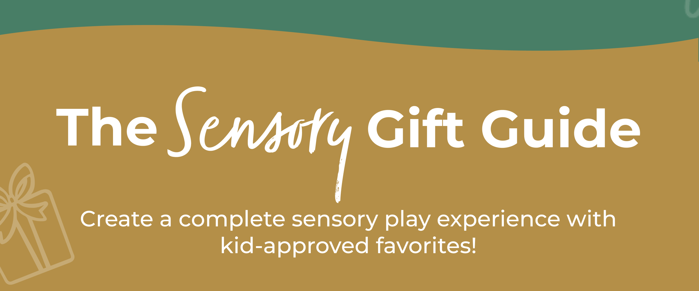 The Sensory Gift Guide