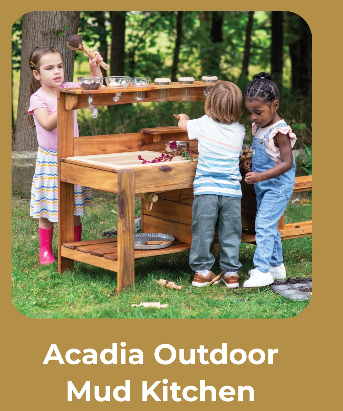 Acadia Outdoor Mud Kitchen