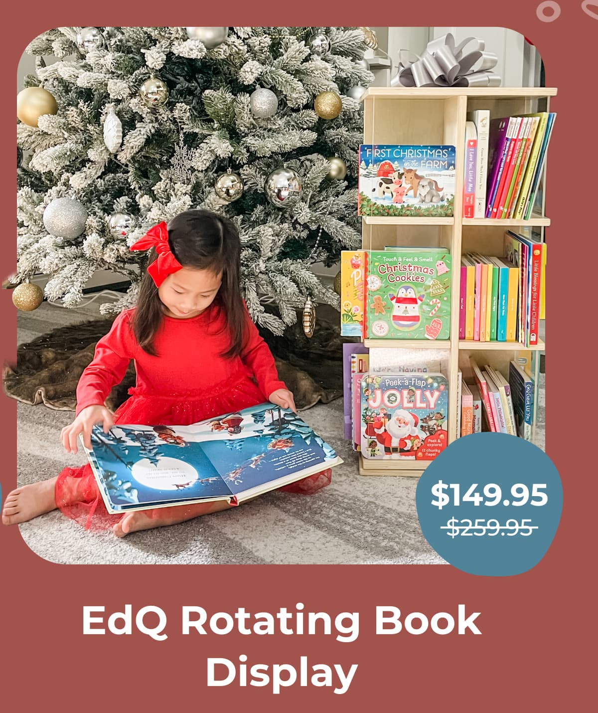 EdQ Rotating Book Display