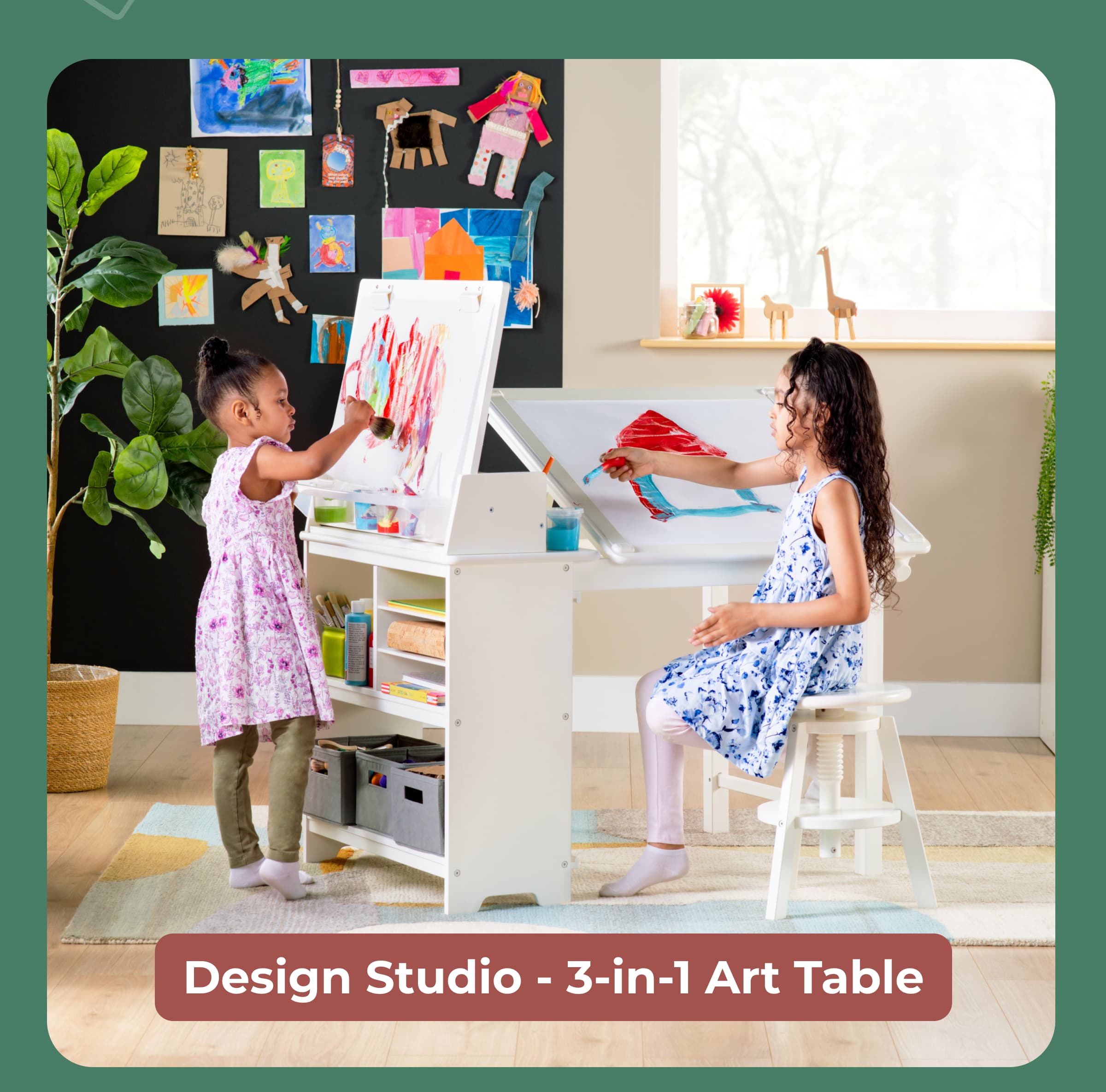 Design Studio - 3-in-1 Art Table