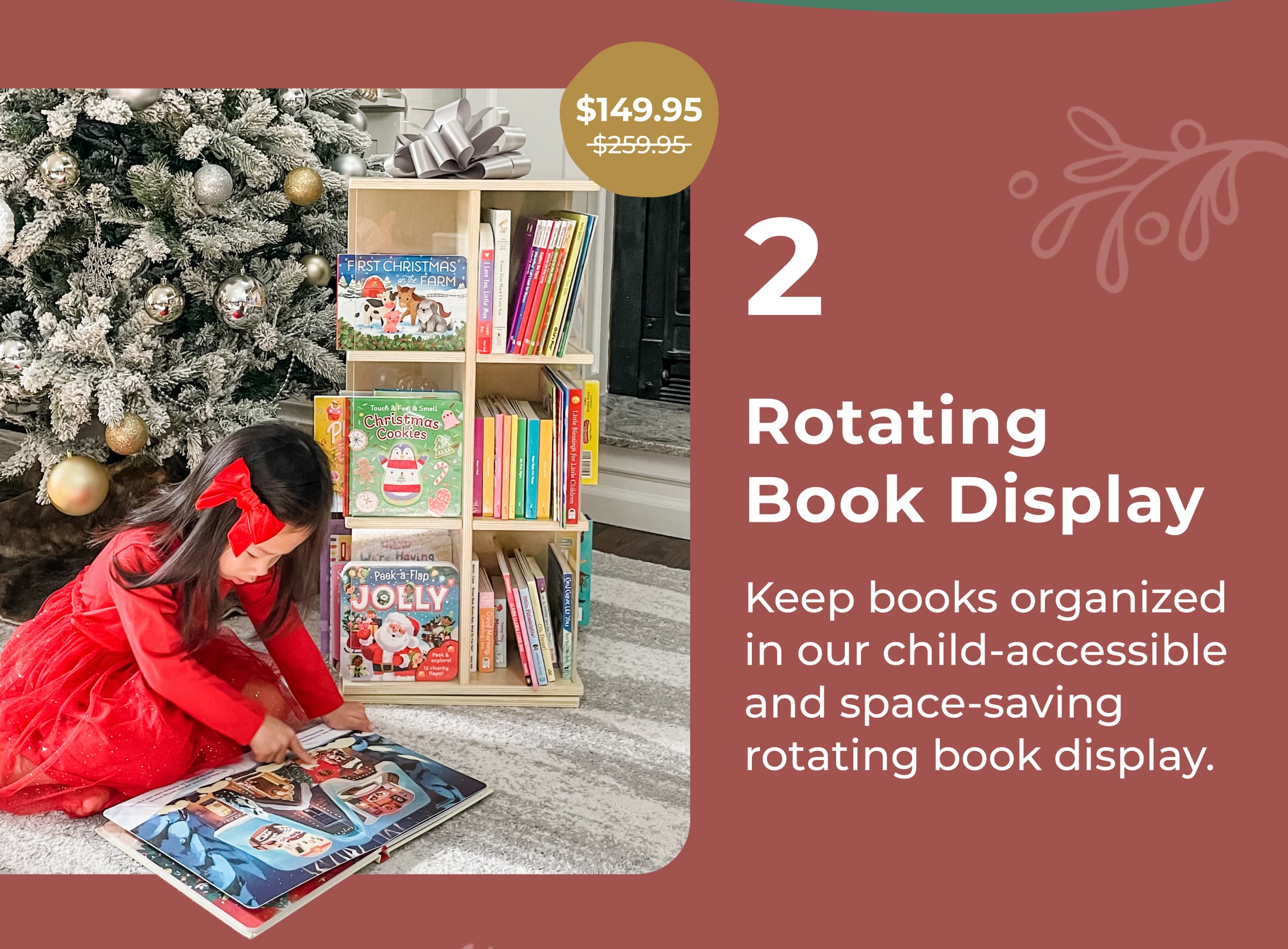 Rotating Book Display