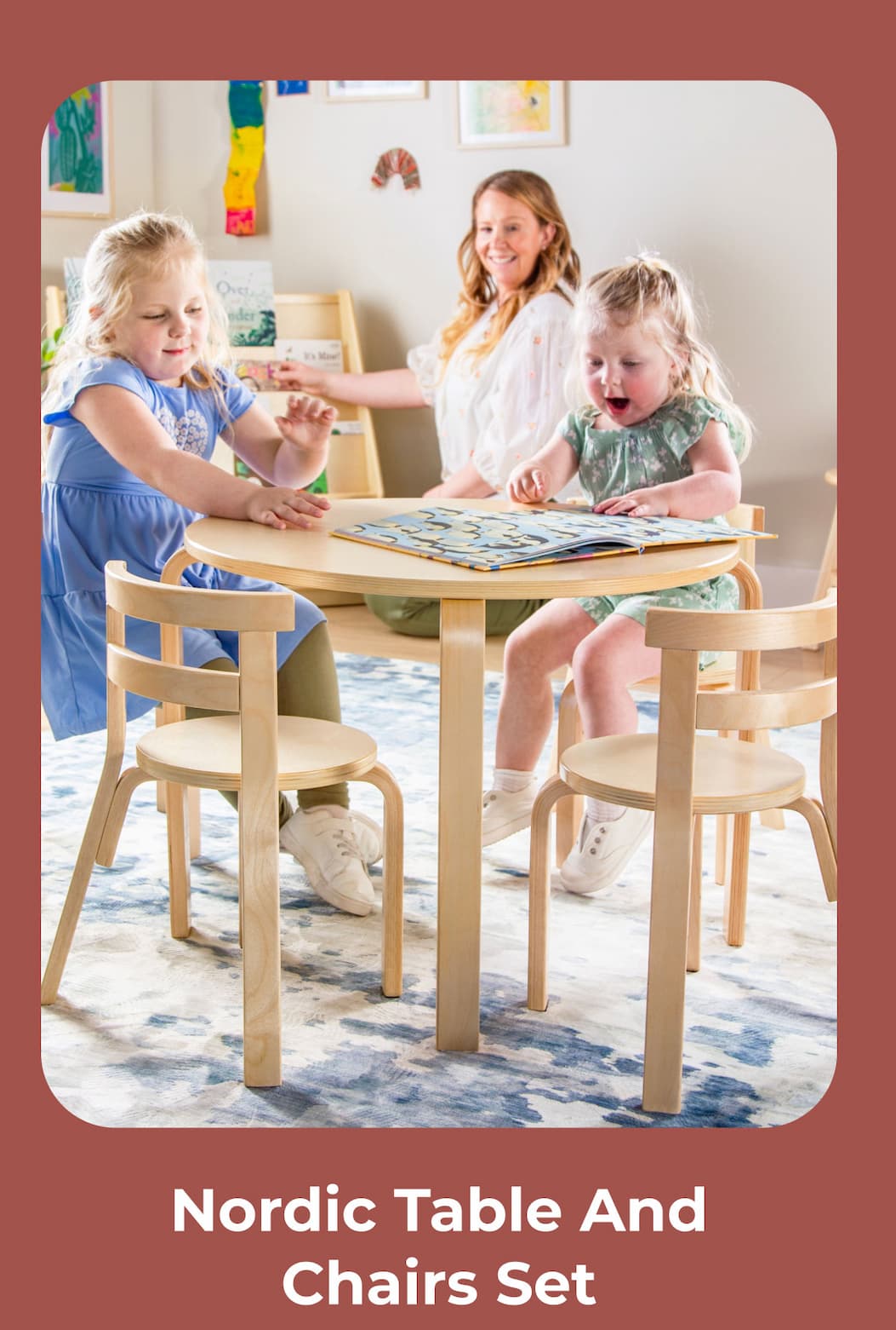 Nordic Table and Chairs Set